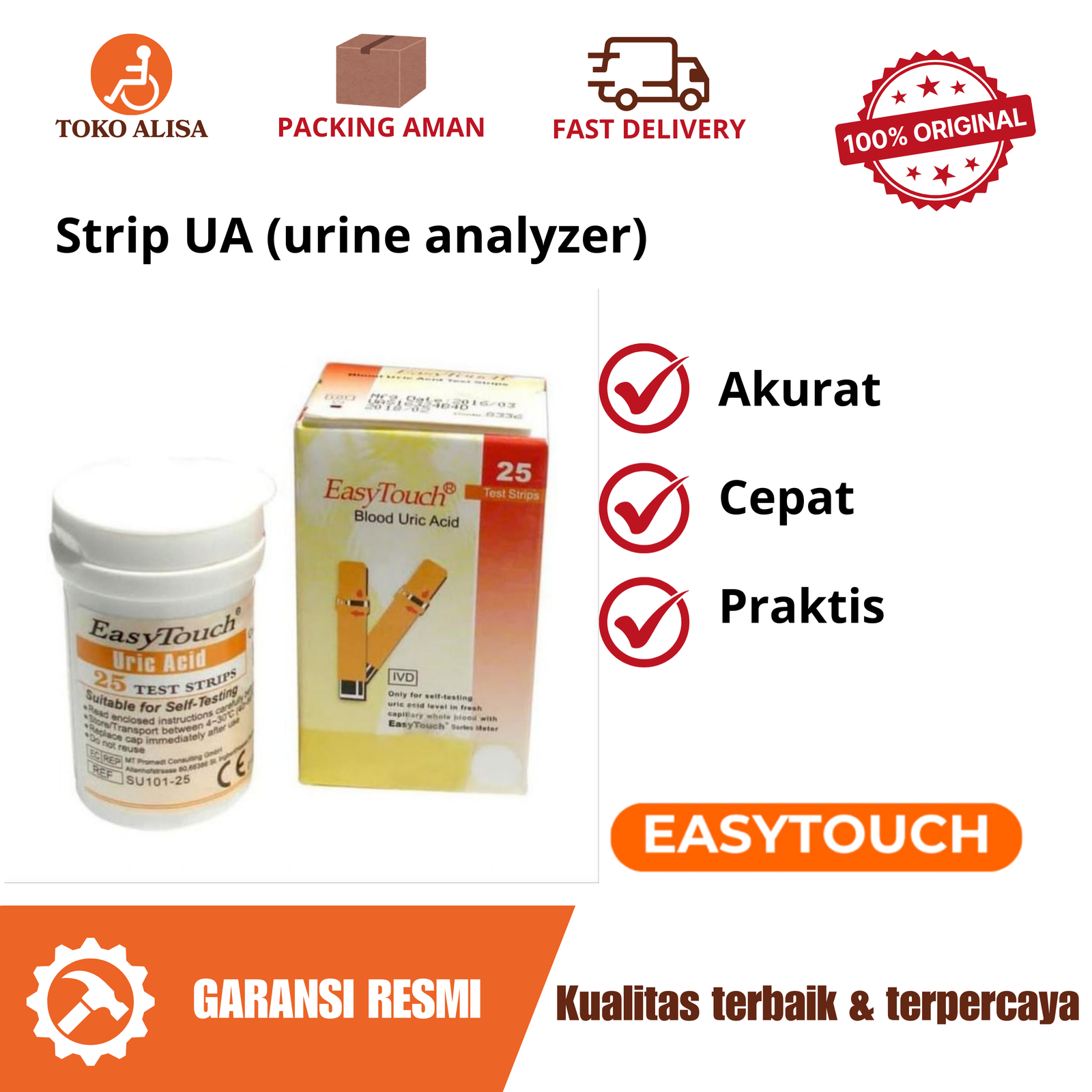 Strip UA (urine analyzer)